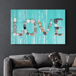 Wallity Pintura Decorativa de Vidrio Templado Multicolor 46 x 72 cm